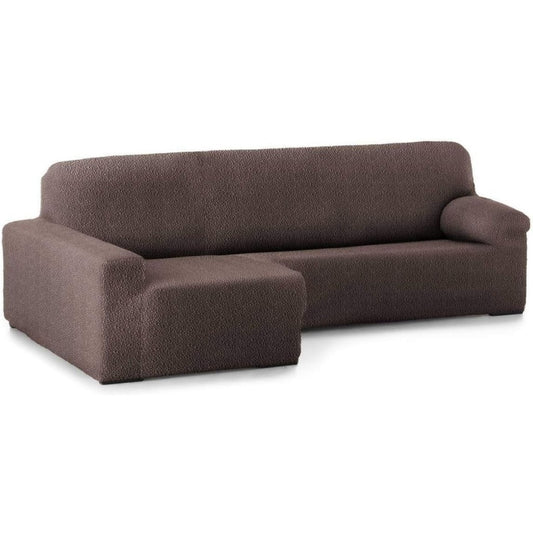 Divano confortevole Lanovenanube Custodia chaise longue Braccio marrone