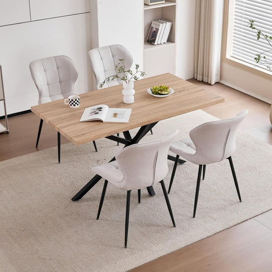 Mobile funzionale beige regolabile struttura in metallo
