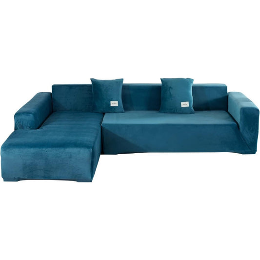 Divano confortevole GKXLH Fodera divano posti, morbido blu