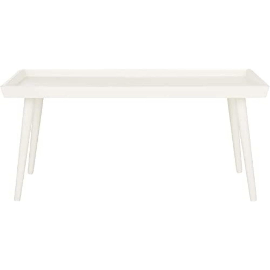 Tavolino laterale Safavieh vassoio tavolino, legno, effetto bianco