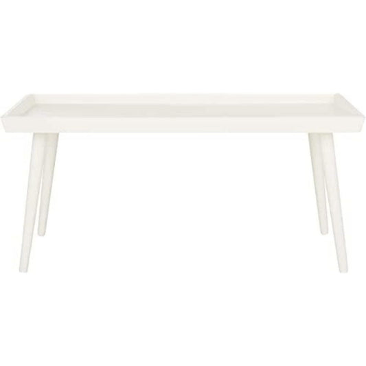 Tavolino laterale Safavieh vassoio tavolino, legno, effetto bianco