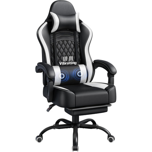 Sedie Gaming regolabile reclinabile bianco