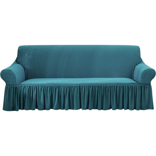 Divano confortevole Copridivano Gonna, Copridivano Elasticizzato Fodera blu